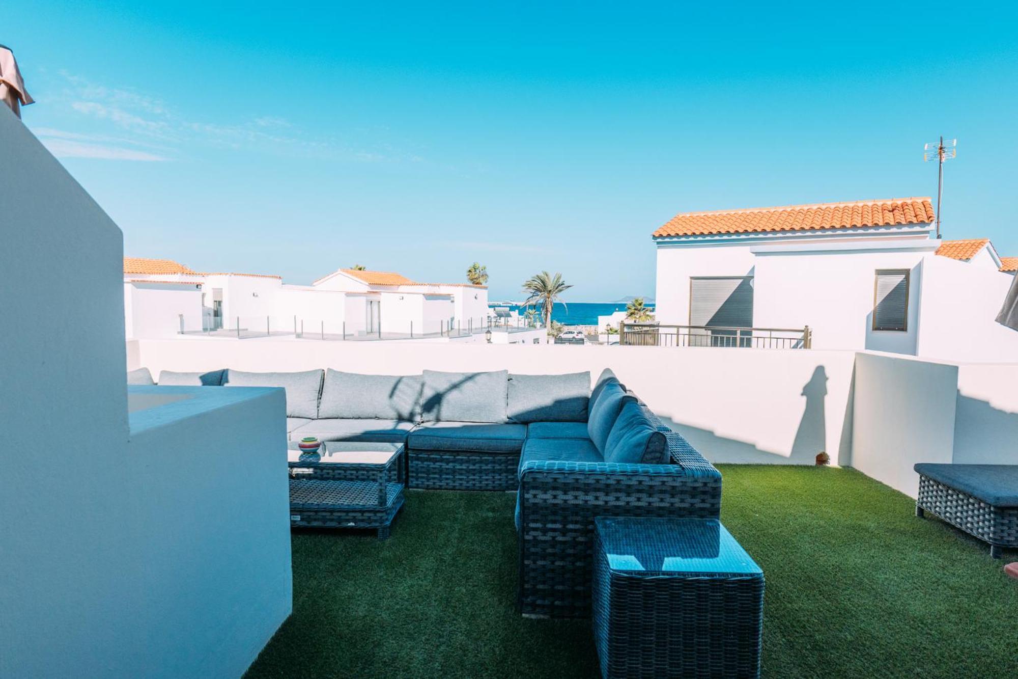 Paradise Beach House: Piscina Privada, Playa 100M Corralejo Luaran gambar
